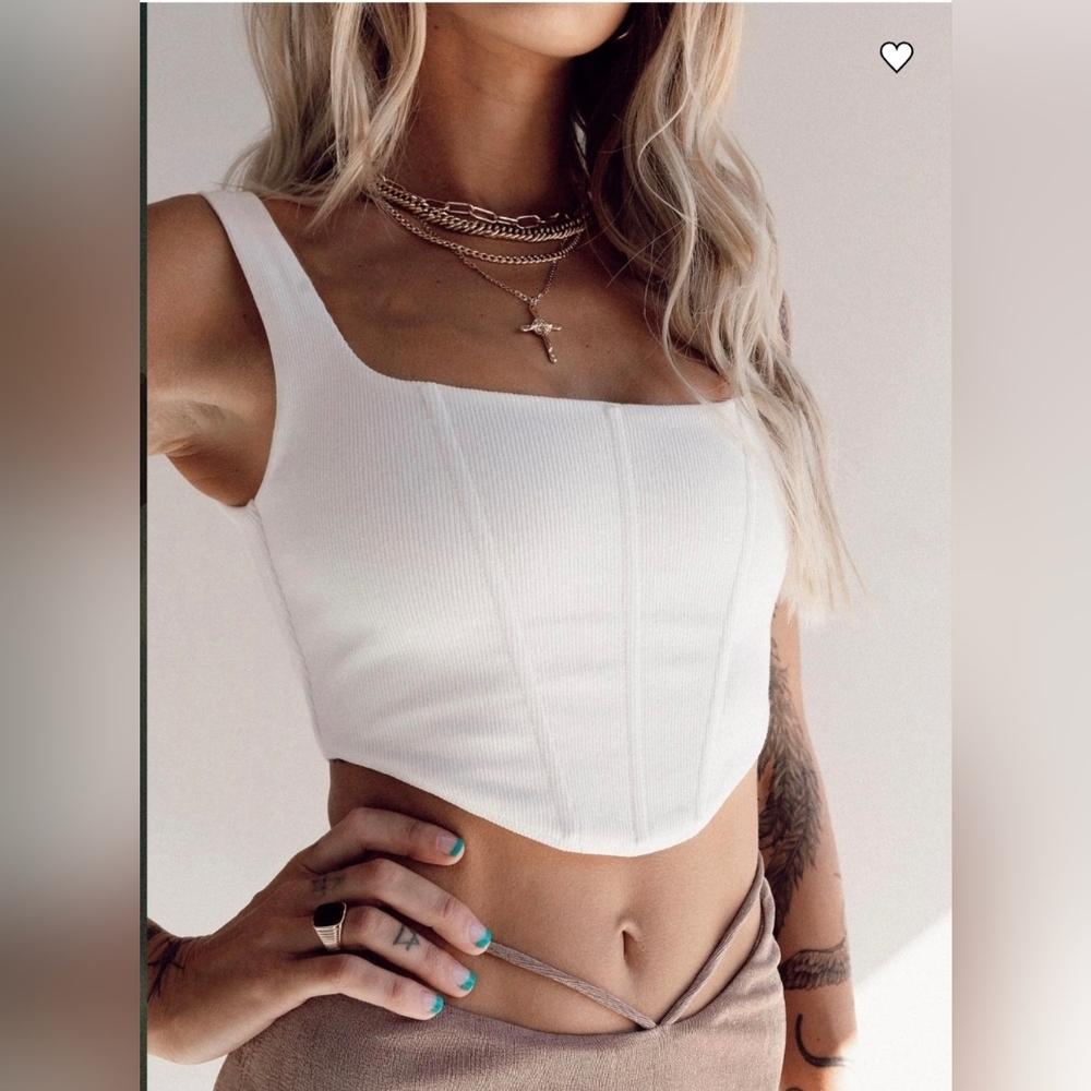 Princess Polly Kaeshia Rib Bustier